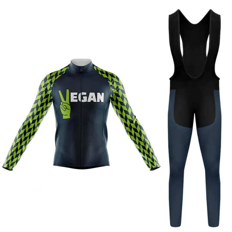 Hi Vegan Men's Long Sleeve Cycling Kit sold by RSSC Sports