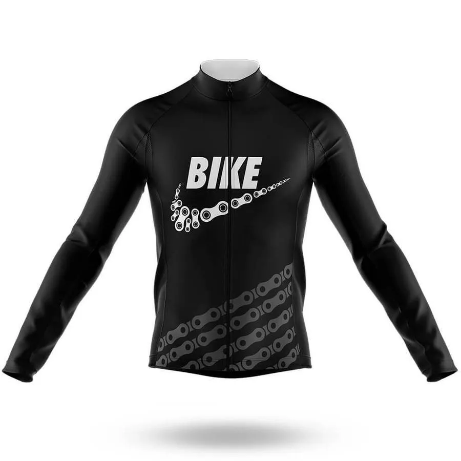 Bike Men's Long Sleeve Cycling Jersey sold by RSSC Sports