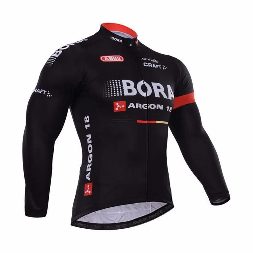 Bora Black Team Cycling Men's Long Sleeve Kit sold by RSSC Sports product image thumbnail 3