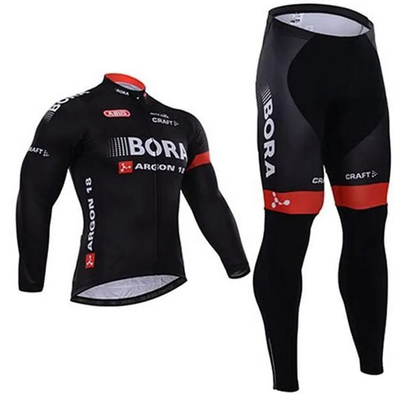 Bora Black Team Cycling Men's Long Sleeve Kit sold by RSSC Sports product image thumbnail 2