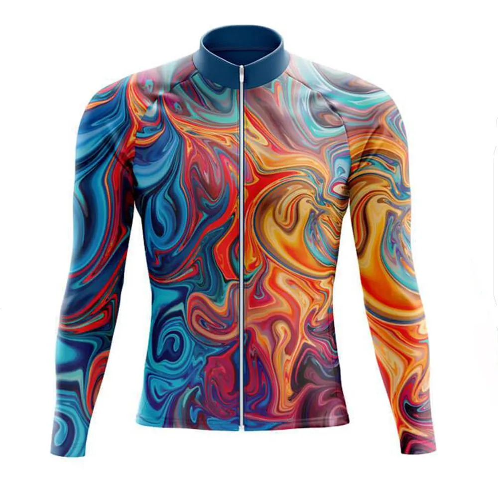 Liquid Marble Men's Long Sleeve Cycling Kit sold by RSSC Sports product image thumbnail 3