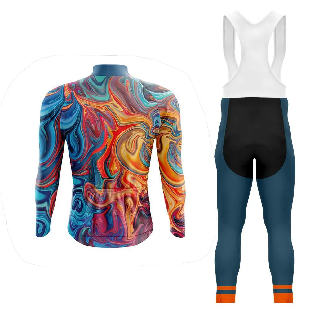 Liquid Marble Men's Long Sleeve Cycling Kit sold by RSSC Sports product image thumbnail 2
