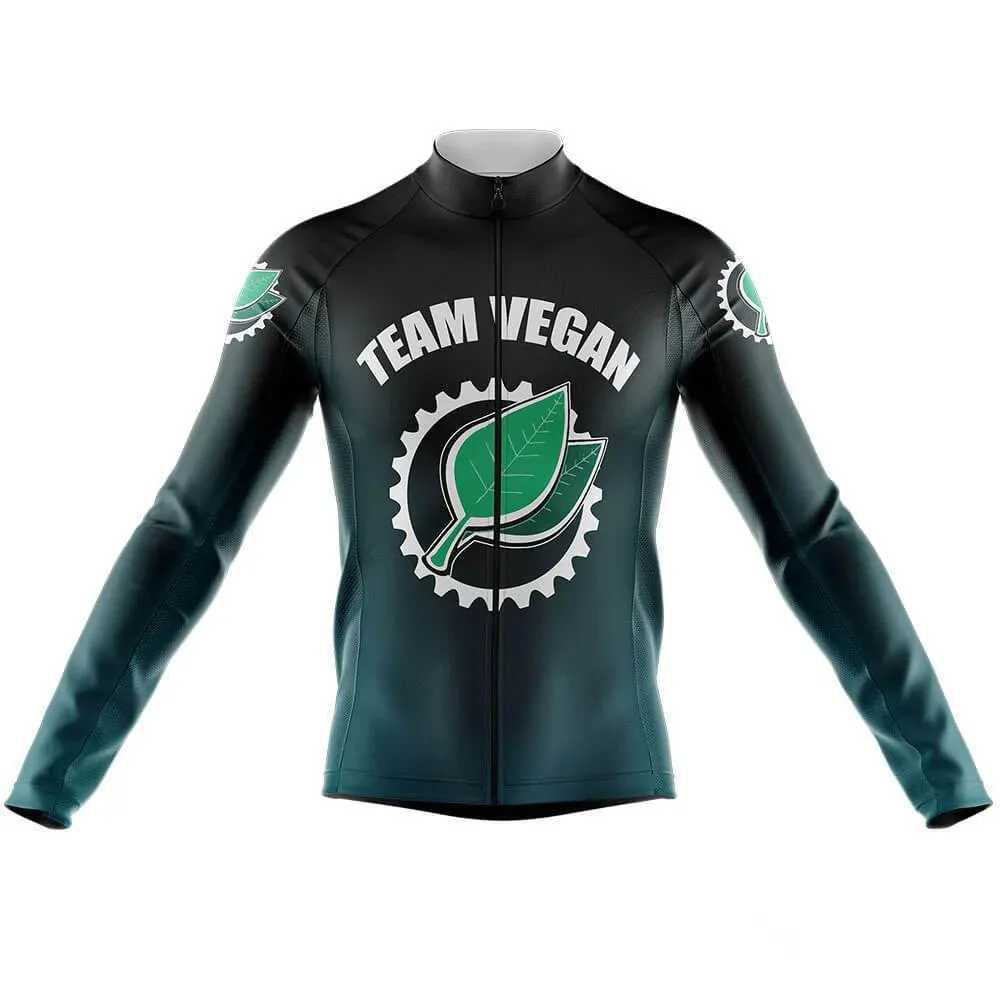Team Vegan Men's Long Sleeve Cycling Kit sold by RSSC Sports product image thumbnail 3