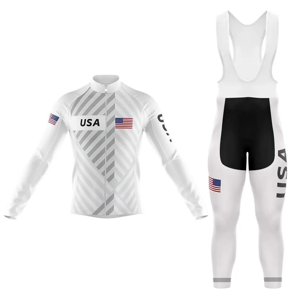 USA Men's Long Sleeve Cycling Kit sold by RSSC Sports