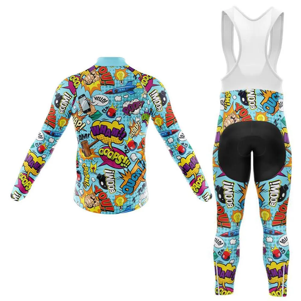 Comics Men's Long Sleeve Cycling Kit sold by RSSC Sports product image thumbnail 2