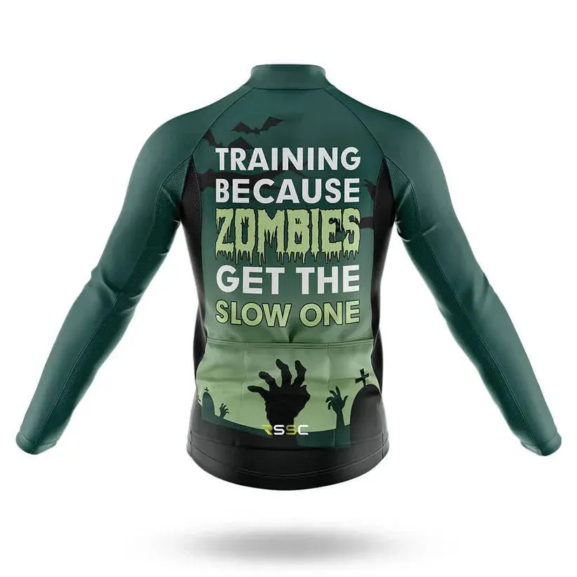 Zombies Men's Long Sleeve Cycling Jersey sold by RSSC Sports product image thumbnail 2