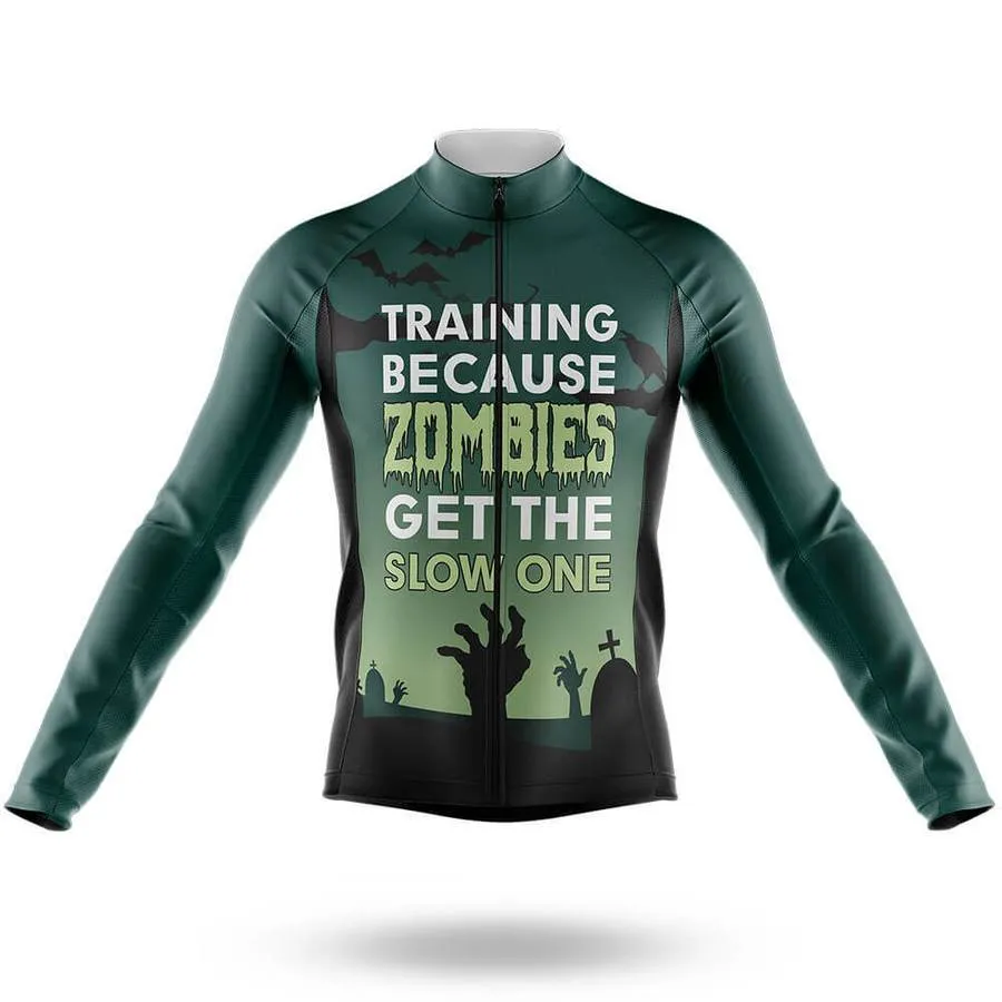 Zombies Men's Long Sleeve Cycling Jersey sold by RSSC Sports