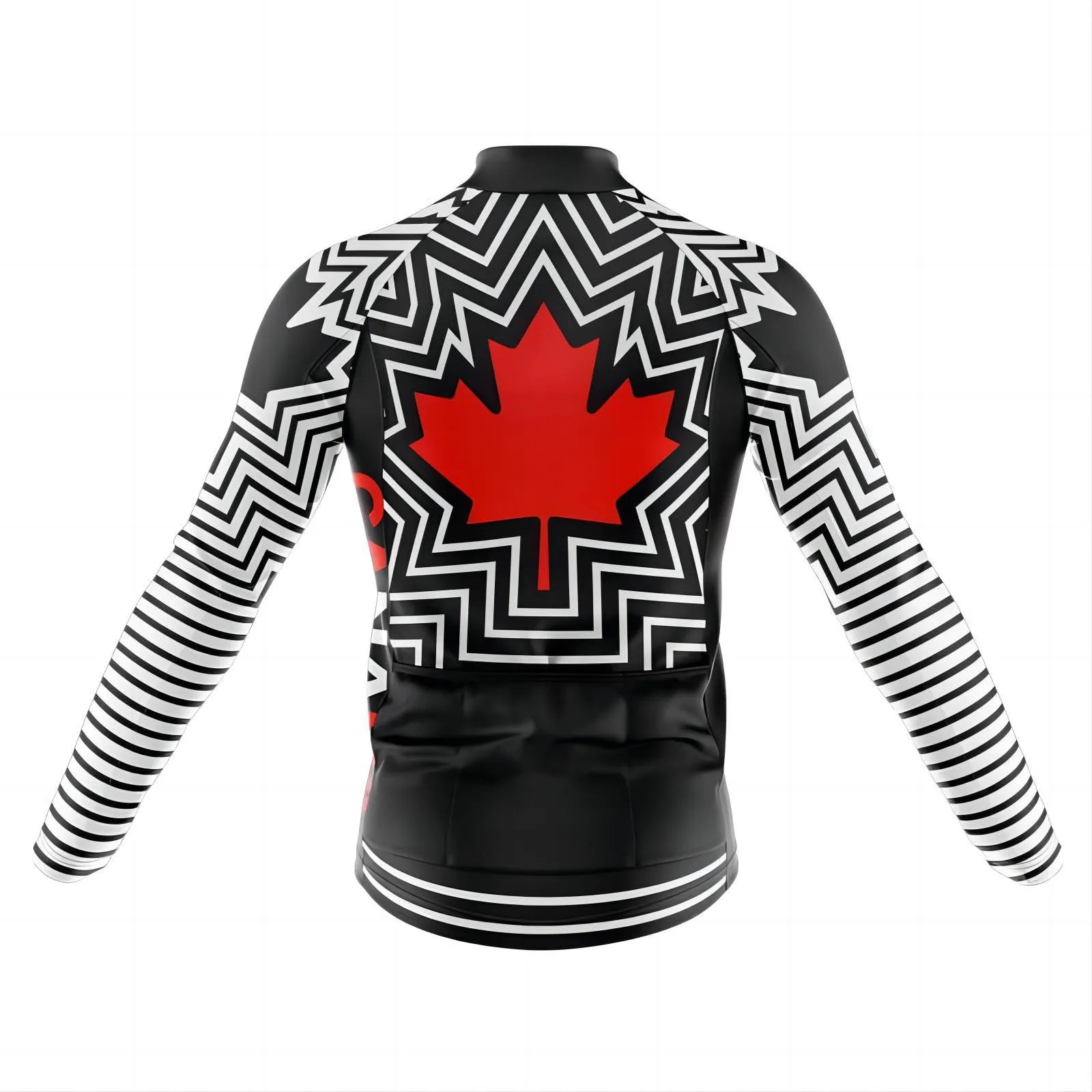 Invert Team Canada Maple Leaf Men's Long Sleeve Cycling Jersey sold by RSSC Sports product image thumbnail 2
