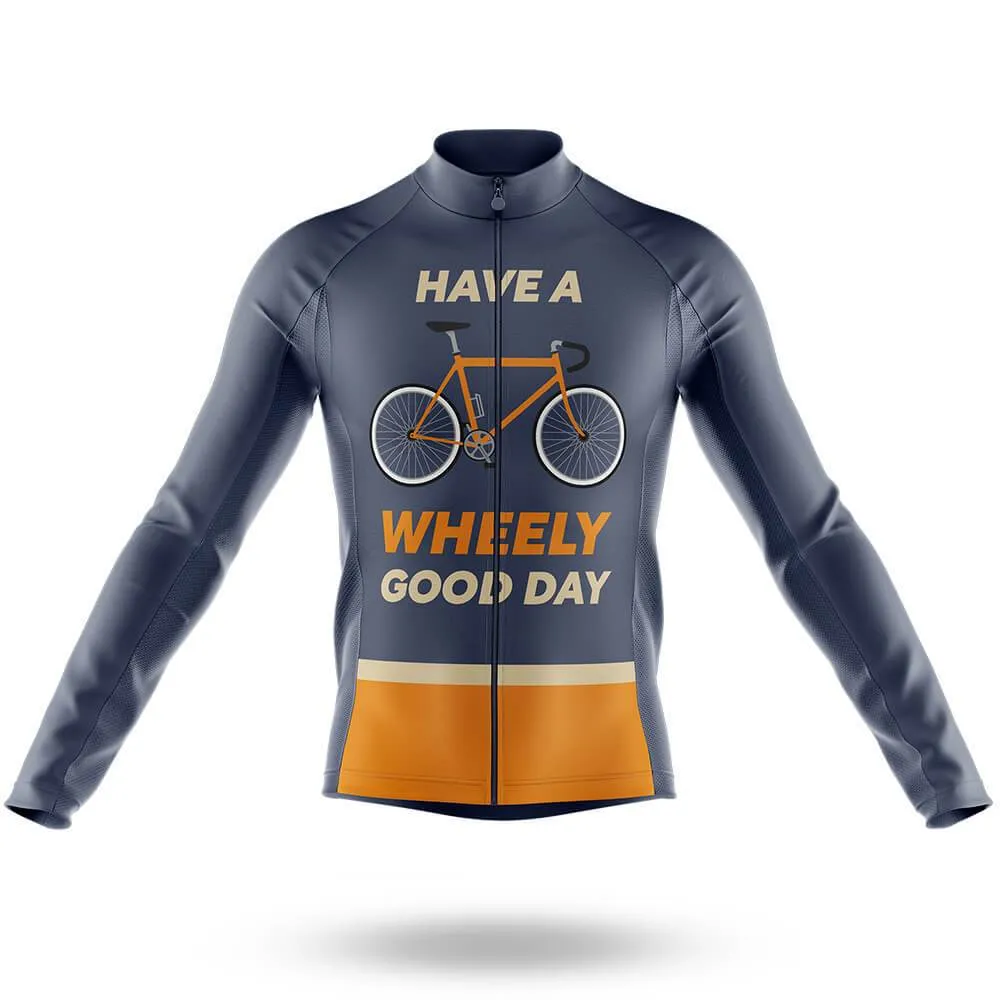 Wheely Good Day Men's Long Sleeve Cycling Kit sold by RSSC Sports product image thumbnail 3