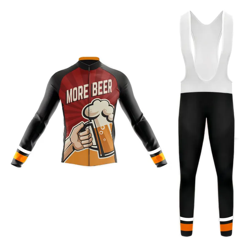 More Beer Men's Long Sleeve Cycling Kit sold by RSSC Sports