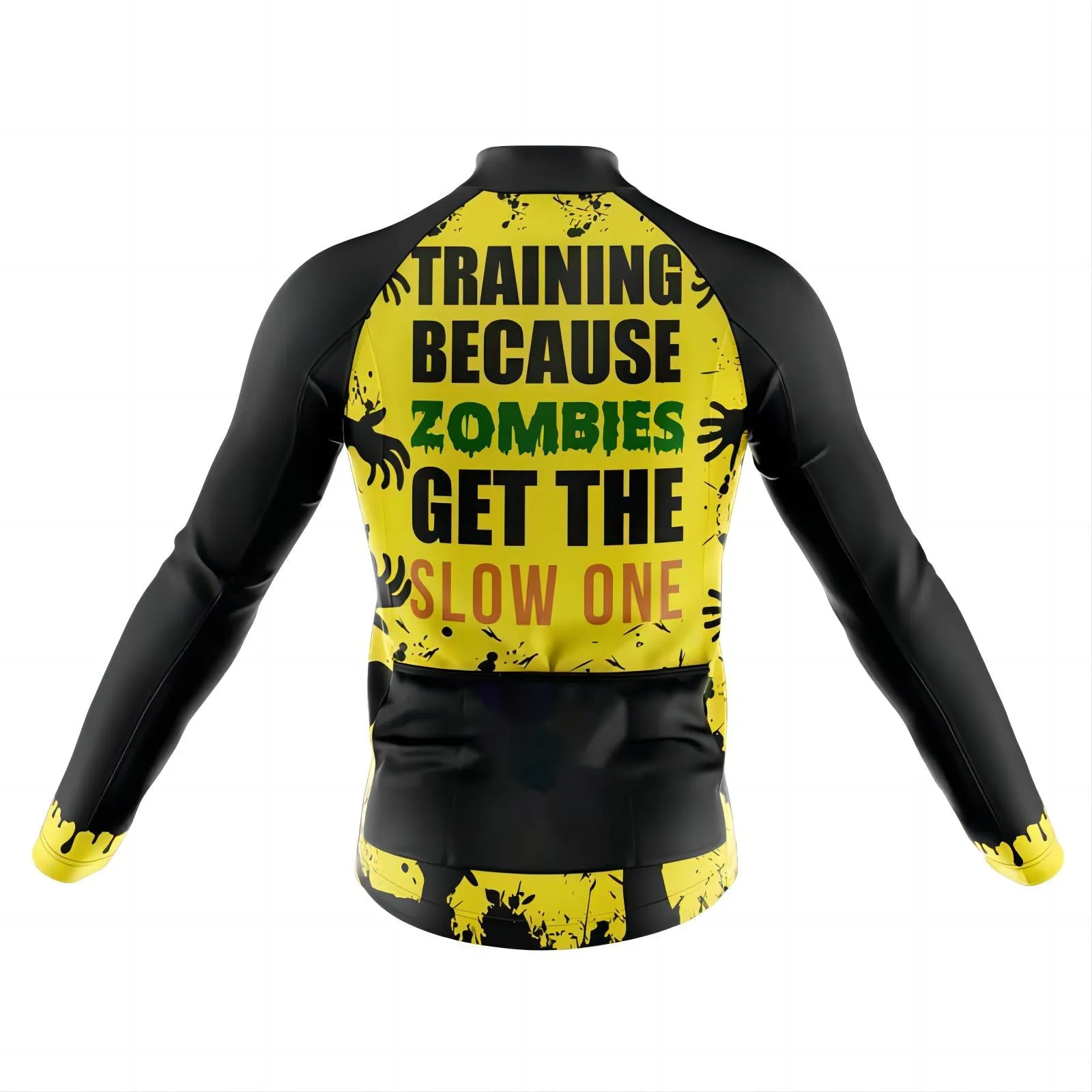 Zombie Men's Long Sleeve Cycling Jersey sold by RSSC Sports product image thumbnail 2