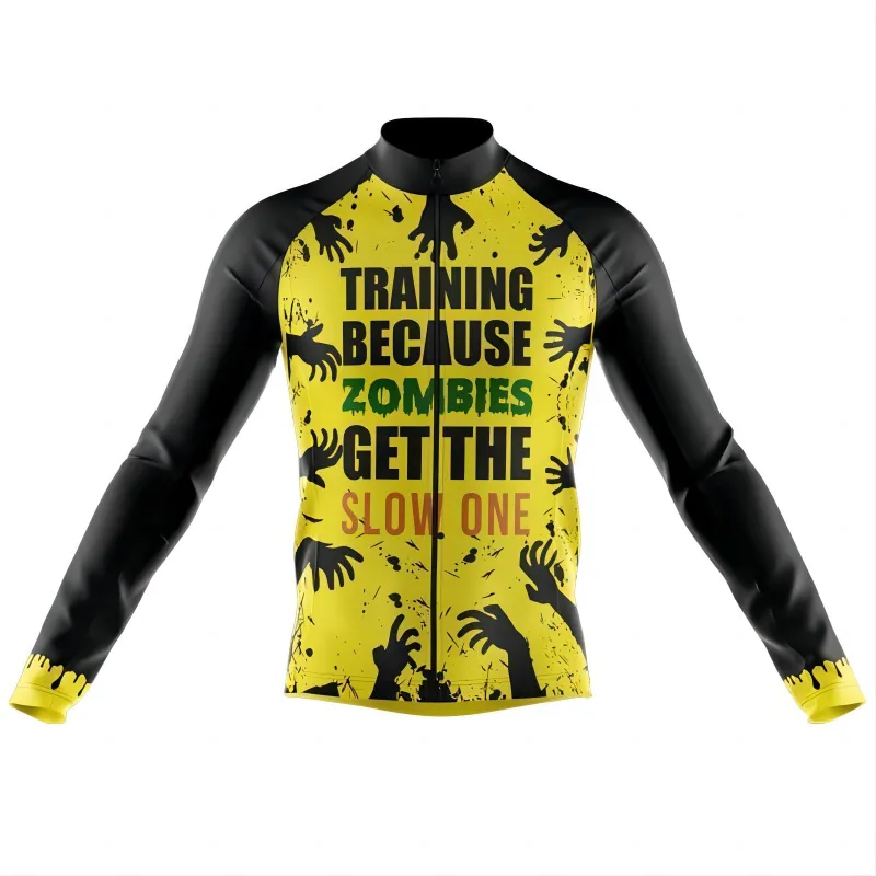 Zombie Men's Long Sleeve Cycling Jersey sold by RSSC Sports