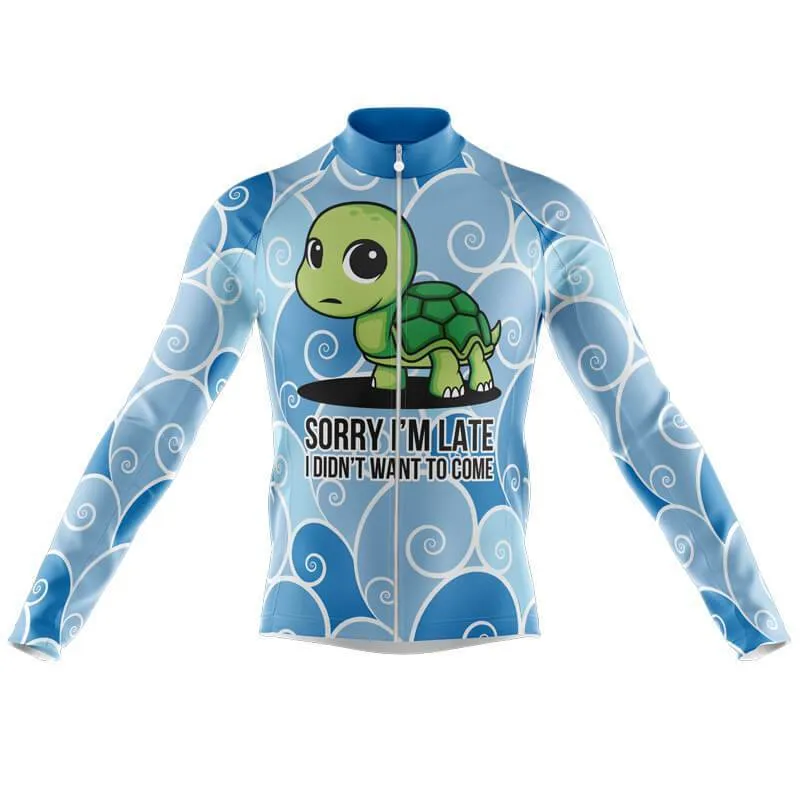 Sorry I'm Late Men's Long Sleeve Cycling Jersey sold by RSSC Sports