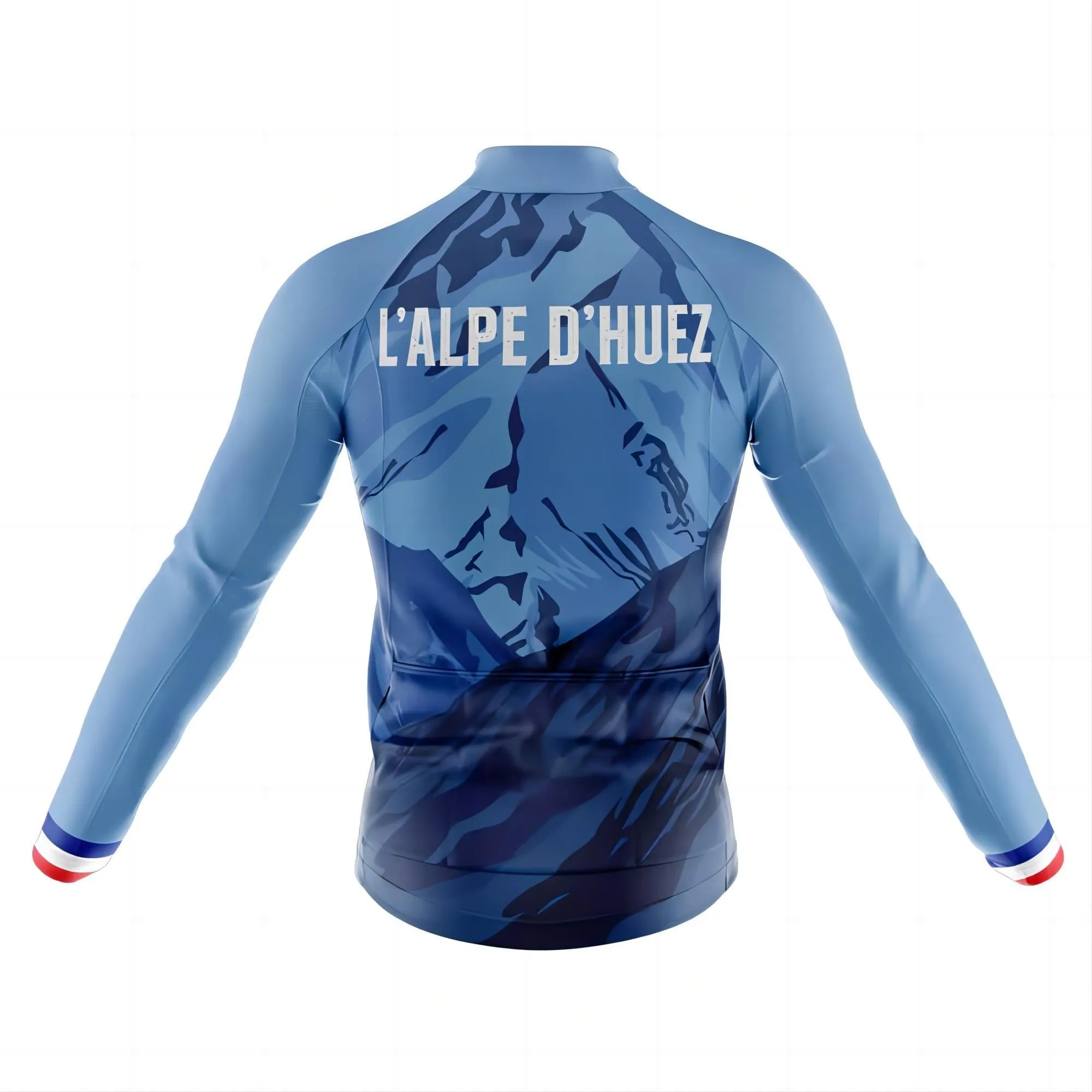 L'Alpe D'Huez Club Men's Long Sleeve Cycling Jersey sold by RSSC Sports product image thumbnail 2