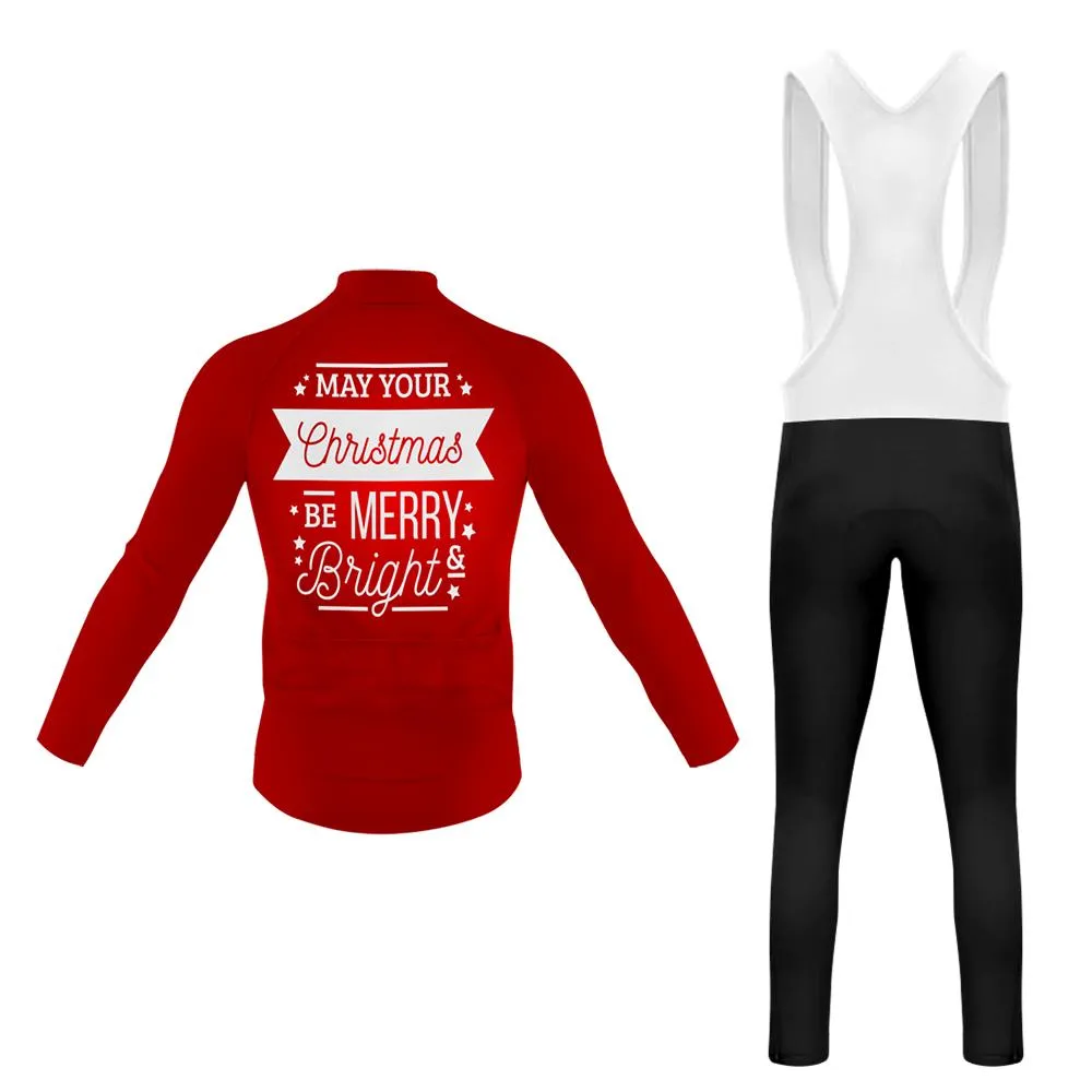 May Your Christmas Be Merry Men's Long Sleeve Cycling Kit sold by RSSC Sports product image thumbnail 2
