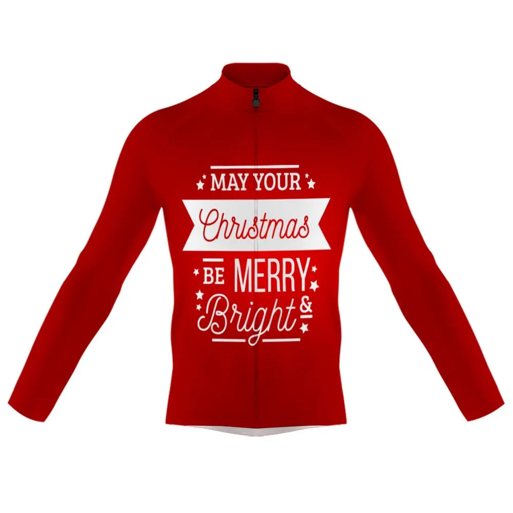 May Your Christmas Be Merry Men's Long Sleeve Cycling Kit sold by RSSC Sports product image thumbnail 3