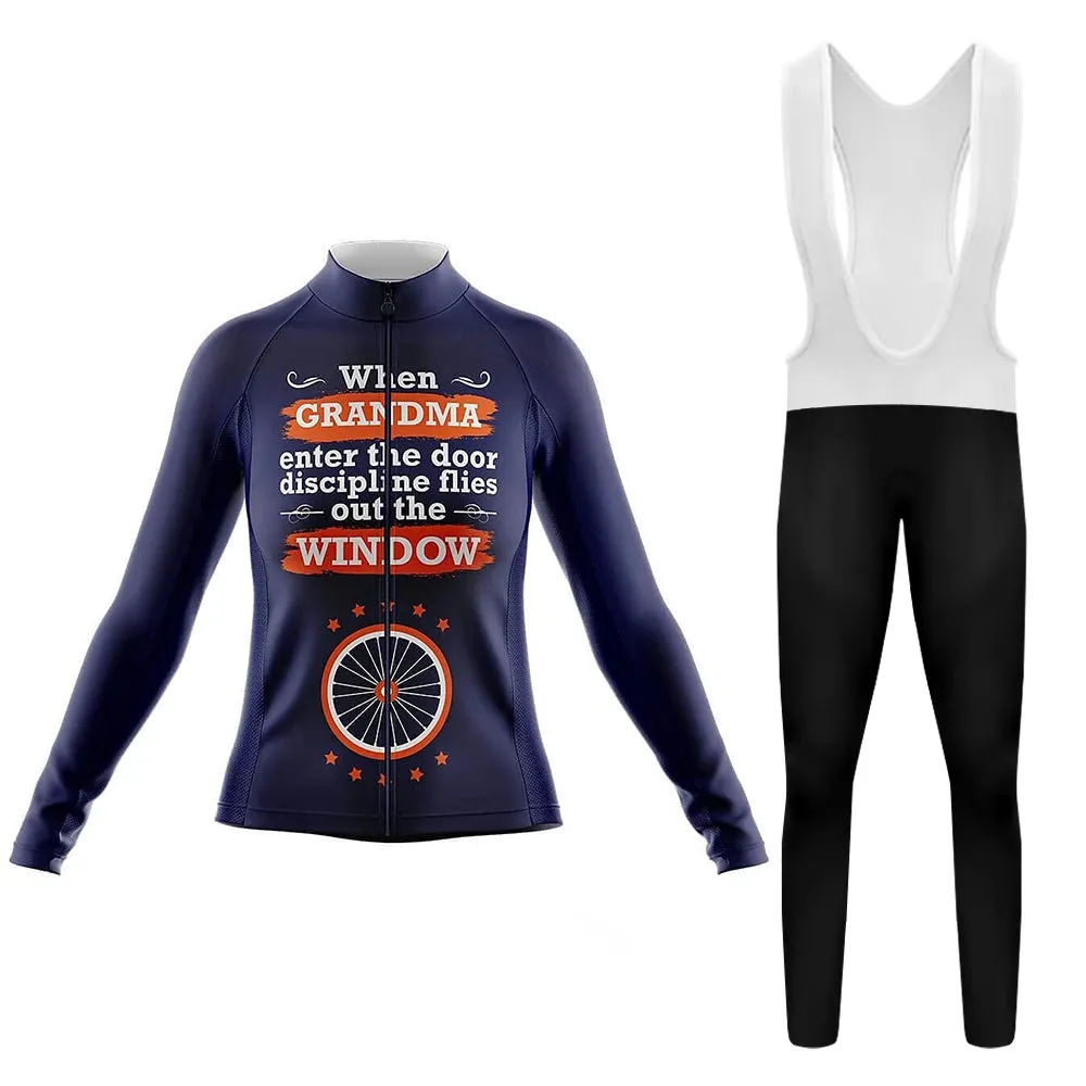 Grandma Women's Long Sleeve Cycling Kit sold by RSSC Sports
