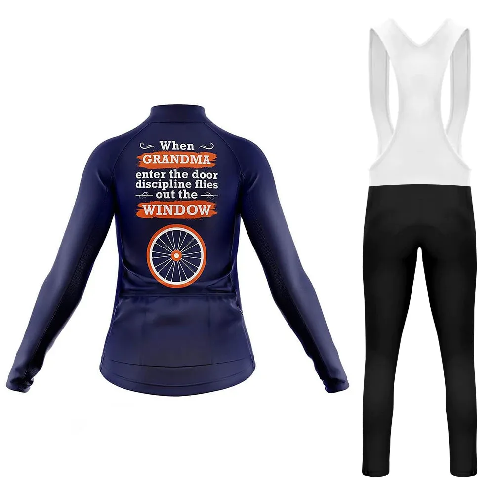 Grandma Women's Long Sleeve Cycling Kit sold by RSSC Sports product image thumbnail 2
