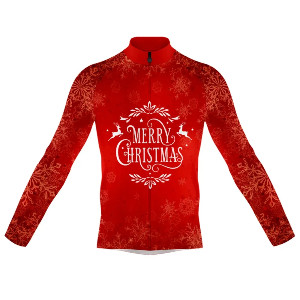 Merry Christmas Men's Long Sleeve Cycling Kit sold by RSSC Sports product image thumbnail 3