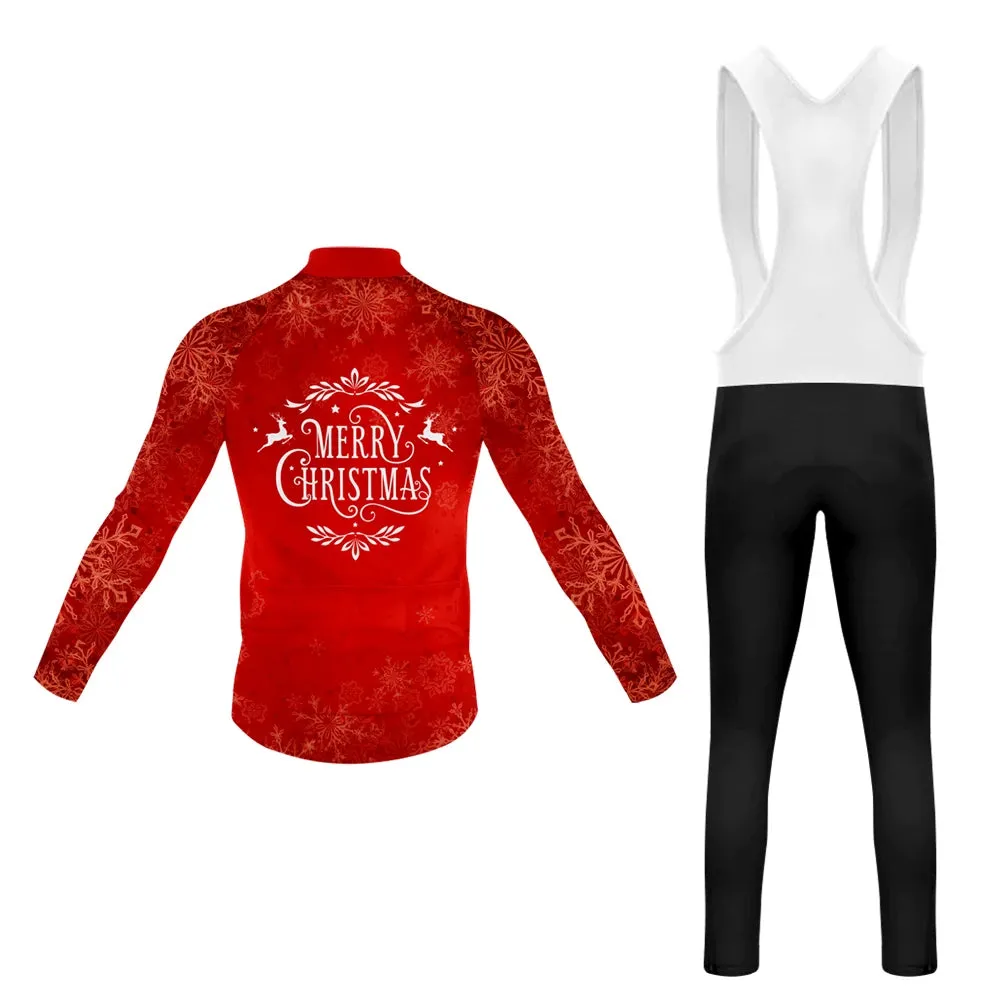 Merry Christmas Men's Long Sleeve Cycling Kit sold by RSSC Sports product image thumbnail 2