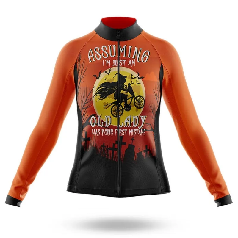 Halloween Women's Long Sleeve Cycling Jersey sold by RSSC Sports