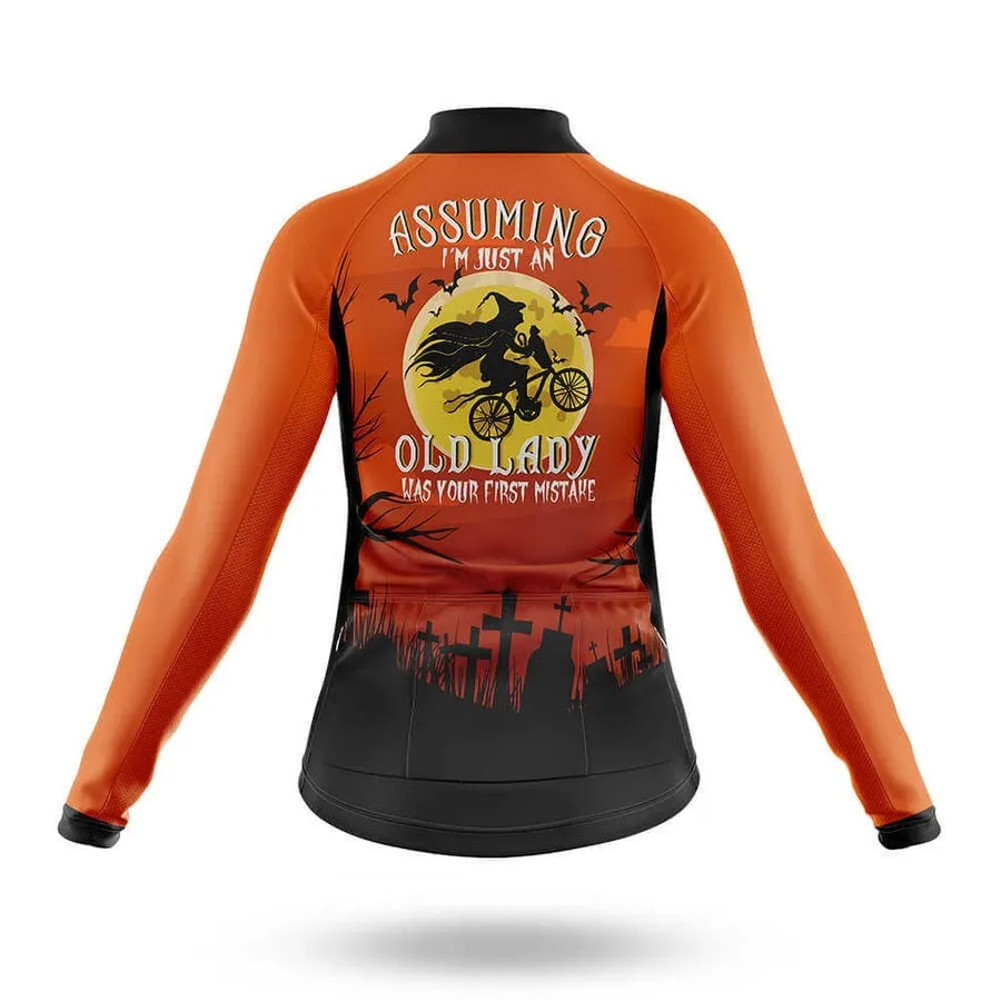 Halloween Women's Long Sleeve Cycling Jersey sold by RSSC Sports product image thumbnail 2