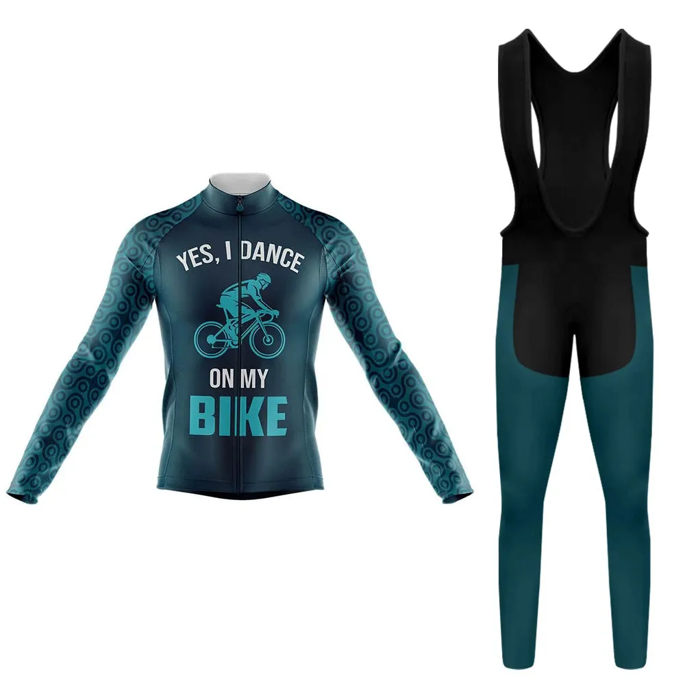 Dance on My Bike Men's Long Sleeve Cycling Kit sold by RSSC Sports