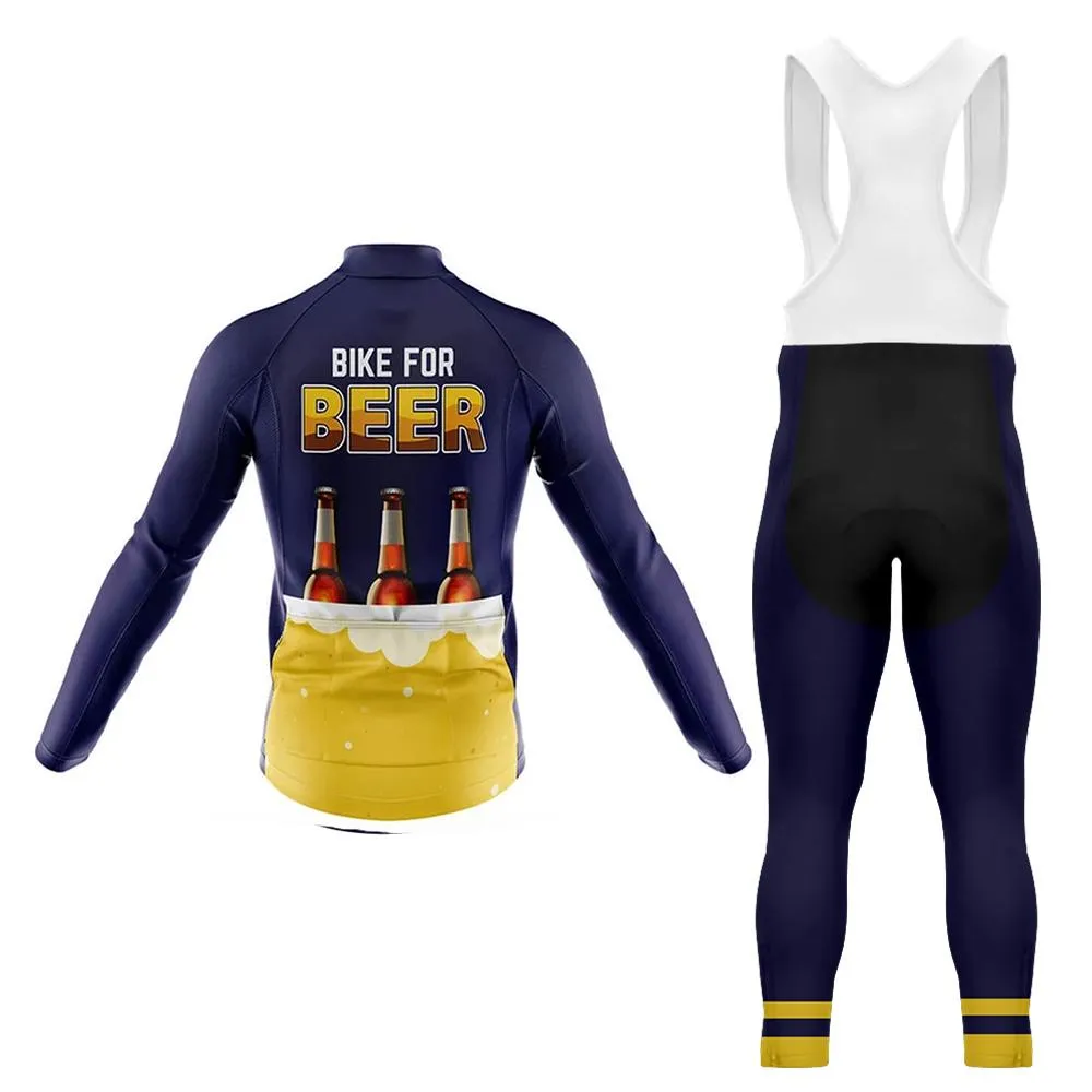 Bike For Beer Men's Long Sleeve Cycling Kit sold by RSSC Sports product image thumbnail 2