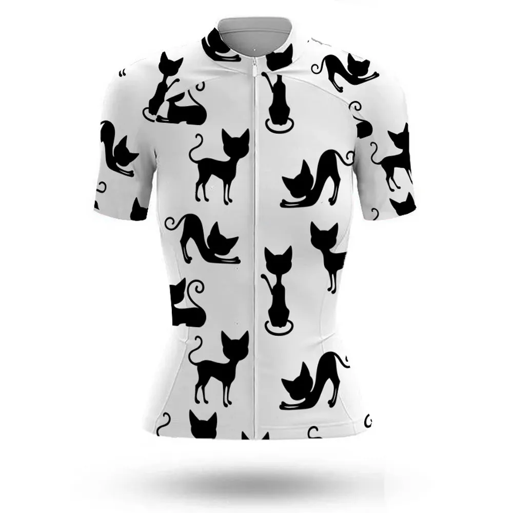 Elegant Black Cat Women's Cycling Jersey Kits sold by RSSC Sports product image thumbnail 3