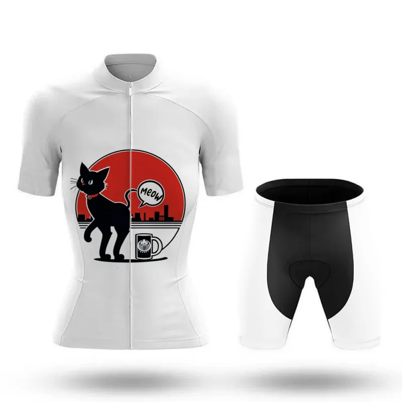 Cat and Coffee Women's Cycling Kit sold by RSSC Sports