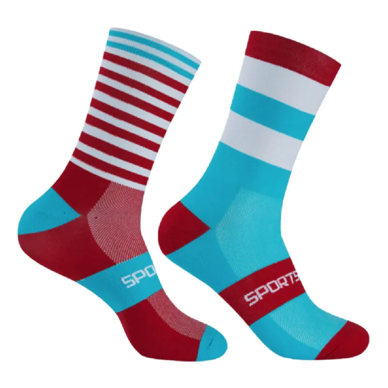 Xeno Cyan Cycling Socks sold by RSSC Sports
