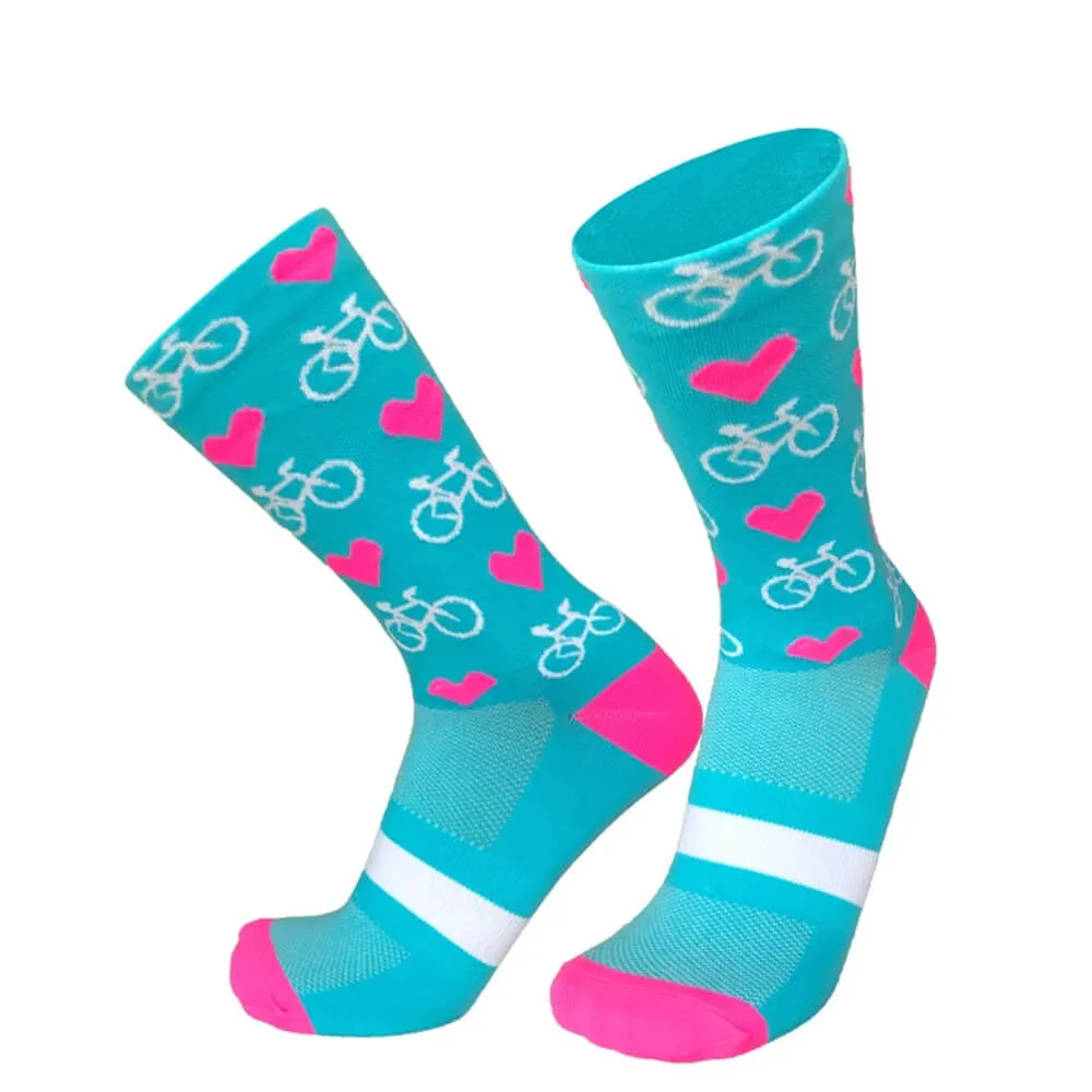 Blue Cycling Socks sold by RSSC Sports