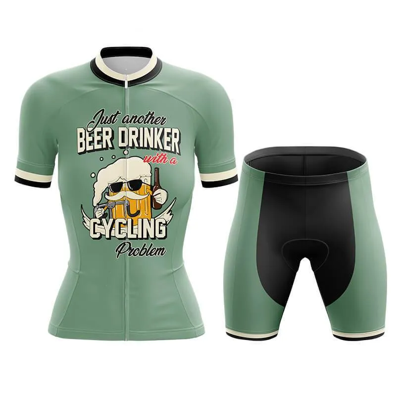 A Beer Drinker Women's Short Sleeve Cycling Kit sold by RSSC Sports