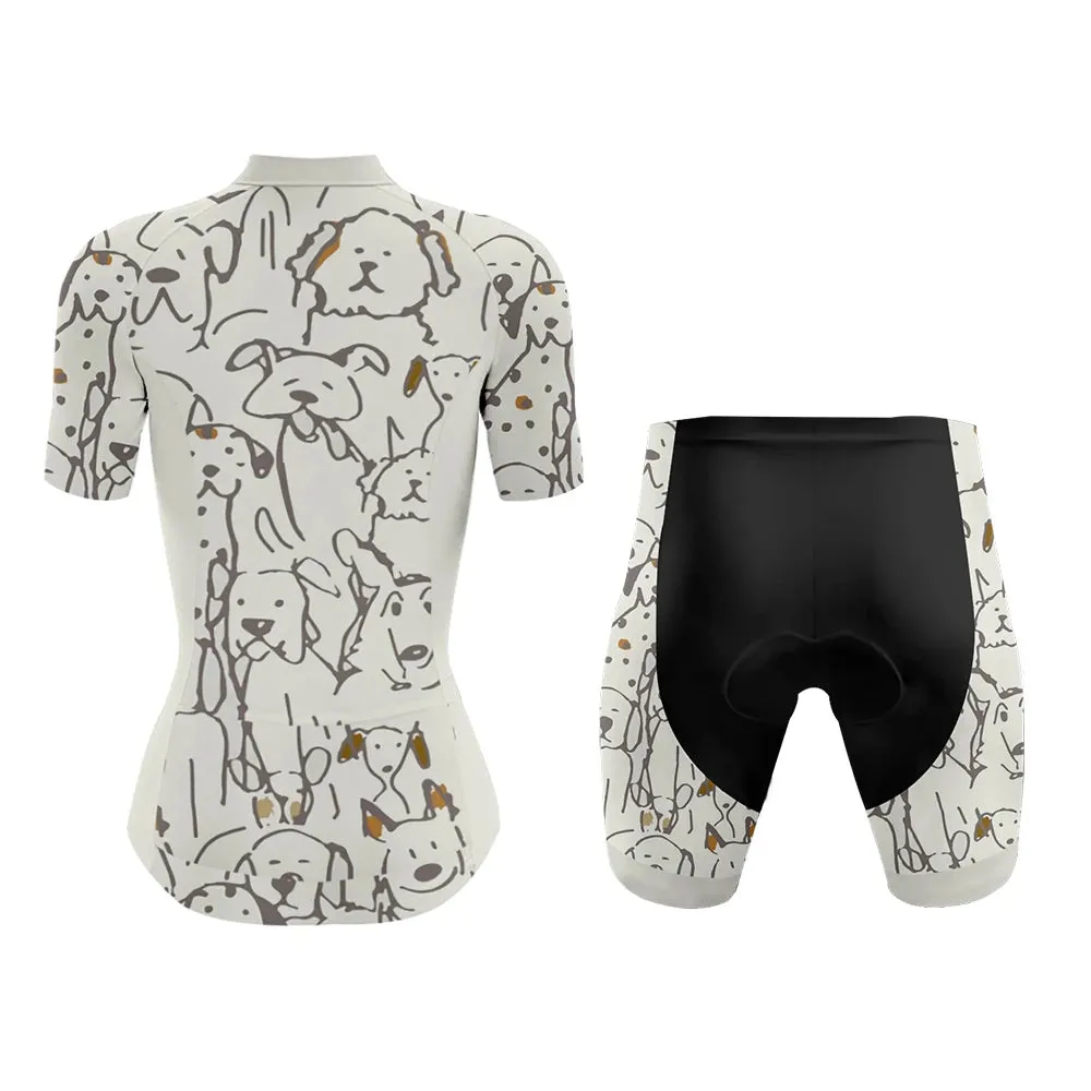 Dog Lovers Women's Cycling Kit sold by RSSC Sports product image thumbnail 2
