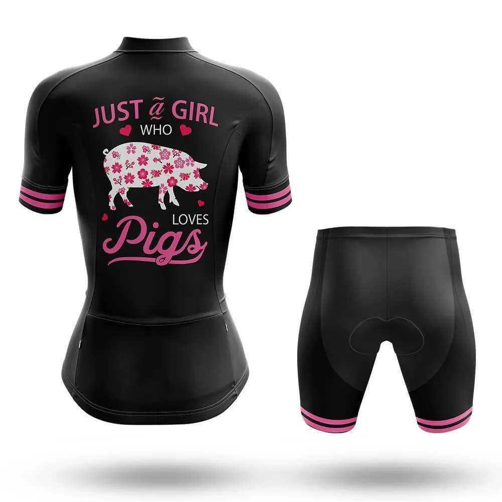 Love Pigs Women's Short Sleeve Cycling Kit sold by RSSC Sports product image thumbnail 2