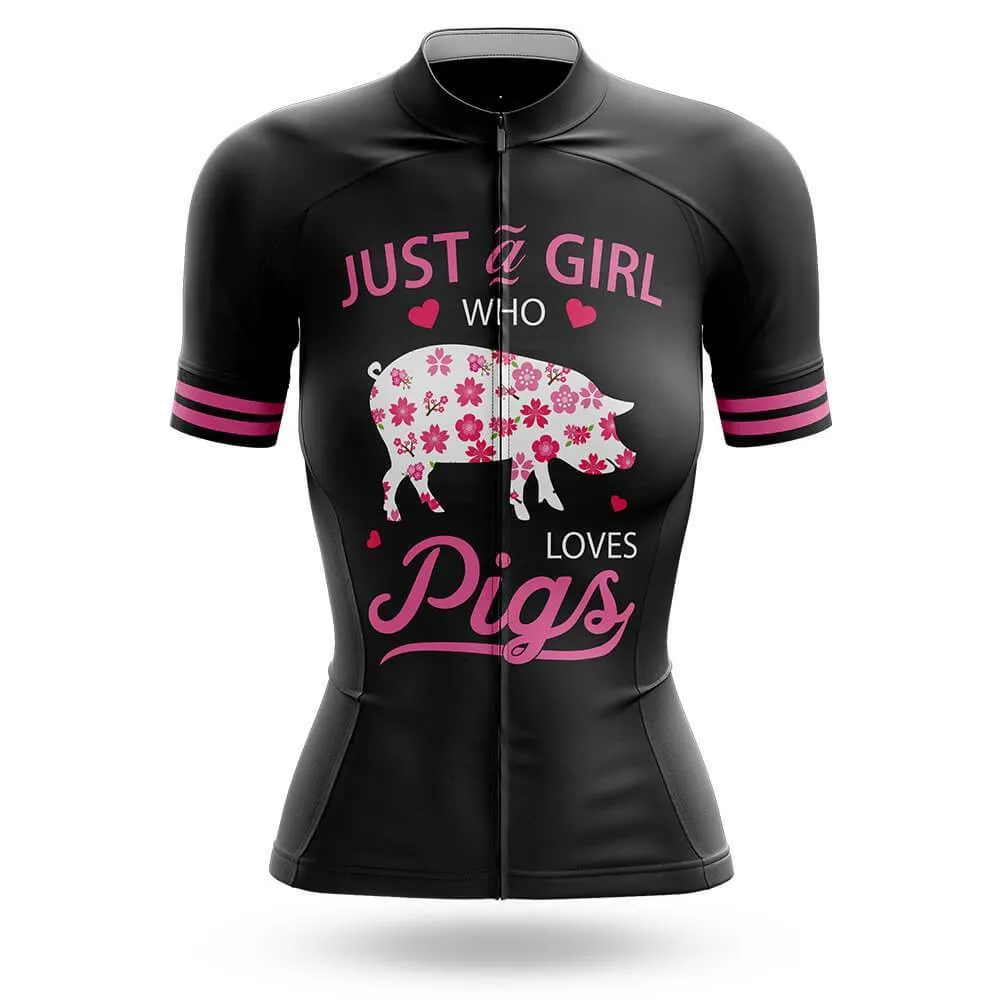 Love Pigs Women's Short Sleeve Cycling Kit sold by RSSC Sports product image thumbnail 3