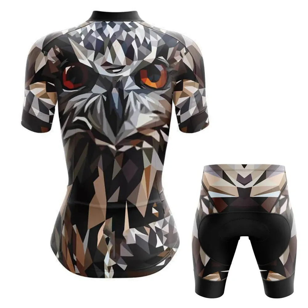 Rainbow Owl Women's Short Sleeve Cycling Kit sold by RSSC Sports product image thumbnail 2