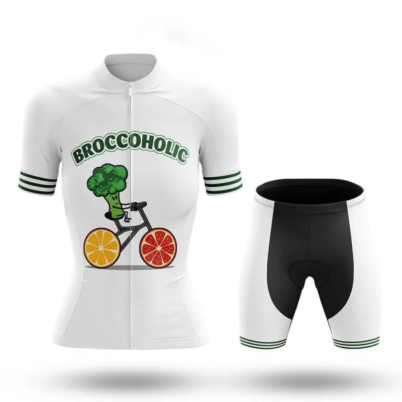 Broccoholic Women's Short Sleeve Cycling Kit sold by RSSC Sports