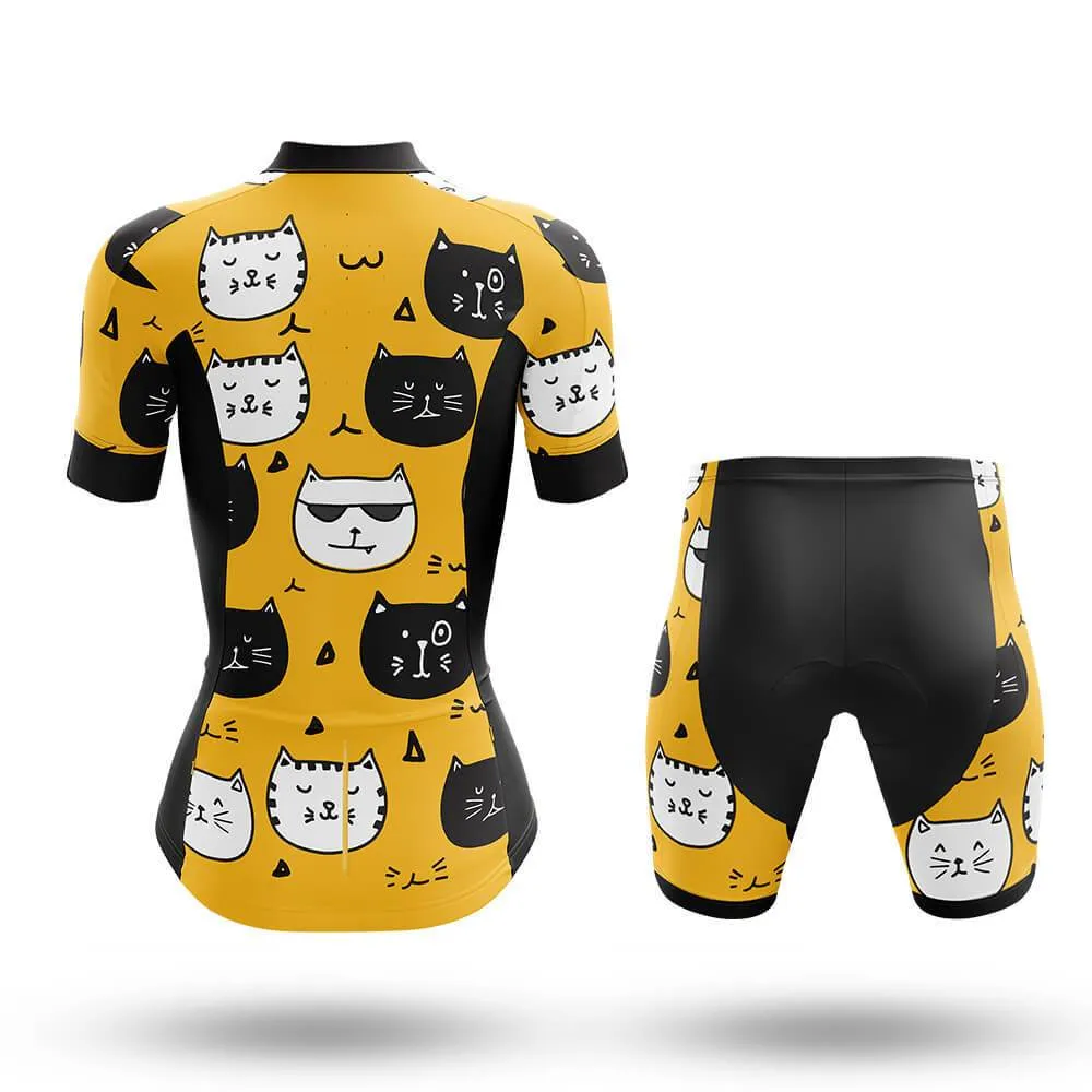 Cat Women's Short Sleeve Cycling Kit sold by RSSC Sports product image thumbnail 2
