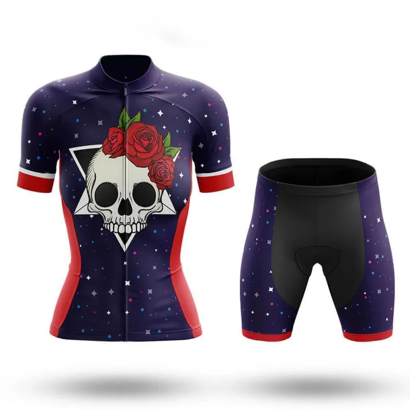 Skull Women's Short Sleeve Cycling Kit sold by RSSC Sports