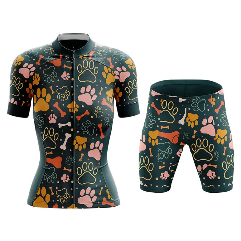 Dog Lover Women's Short Sleeve Cycling Kit sold by RSSC Sports