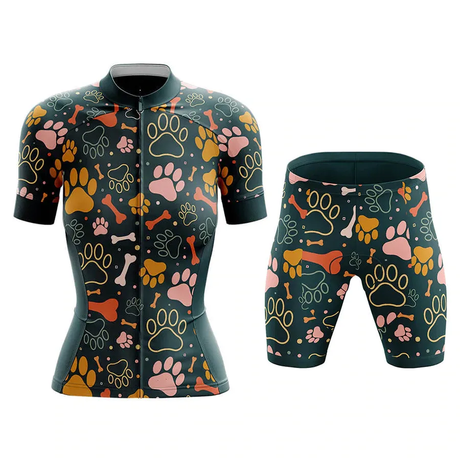 Dog Lover Women's Short Sleeve Cycling Kit sold by RSSC Sports