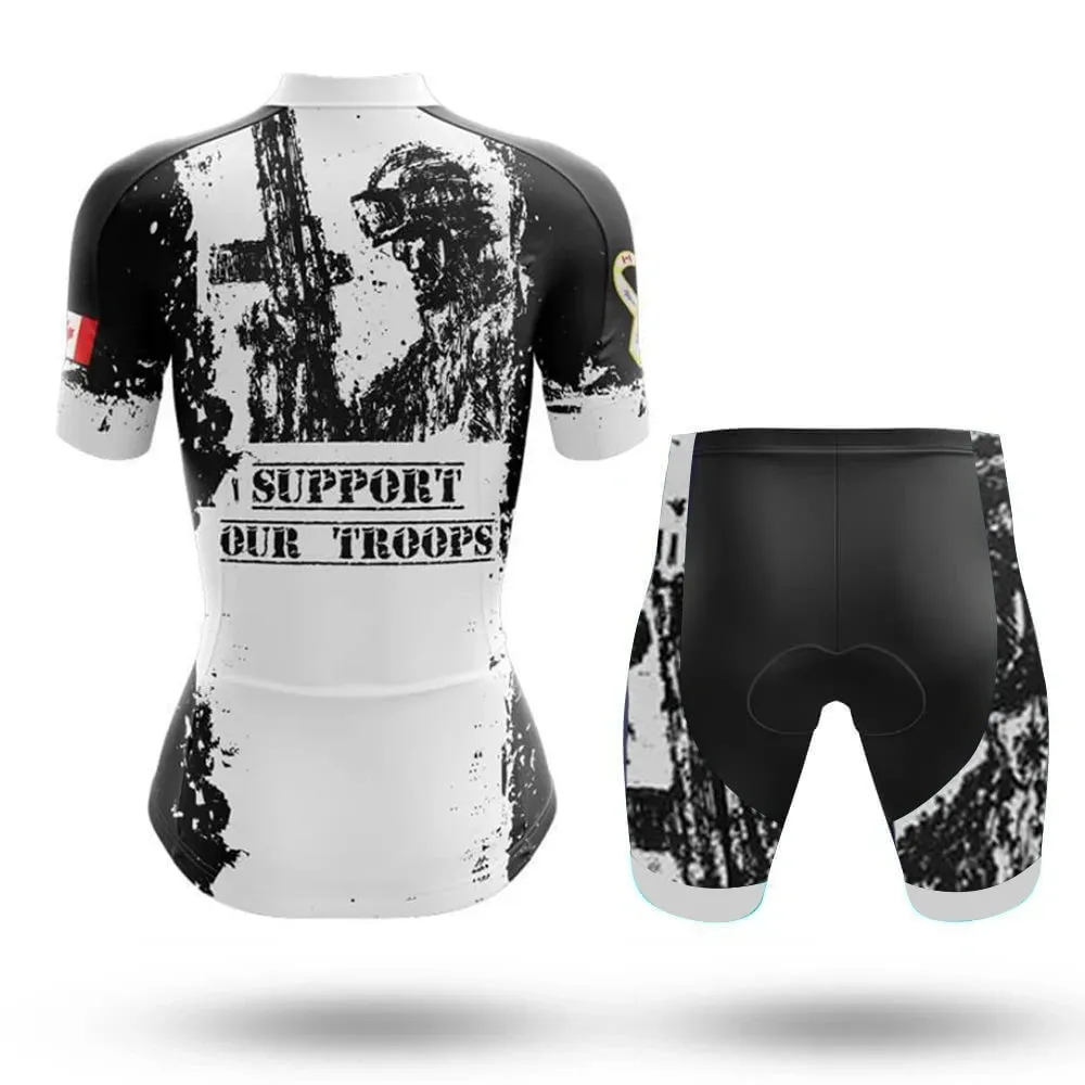 Canada Women's Short Sleeve Cycling Kit sold by RSSC Sports product image thumbnail 2