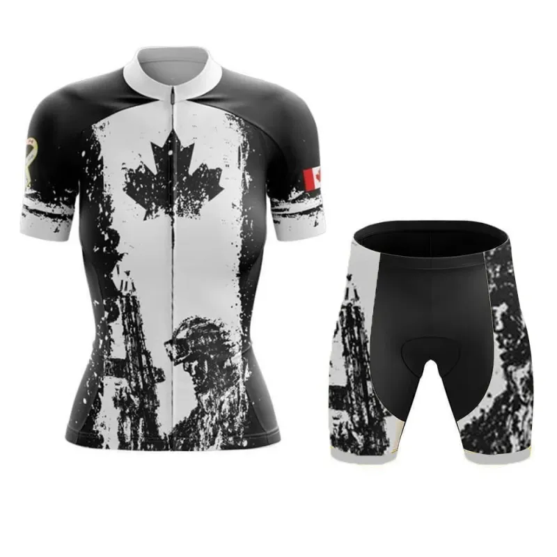 Canada Women's Short Sleeve Cycling Kit sold by RSSC Sports