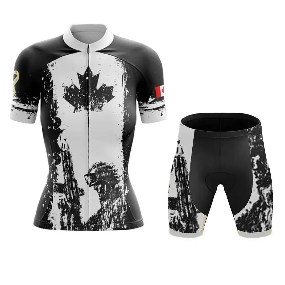 Canada Women's Short Sleeve Cycling Kit sold by RSSC Sports
