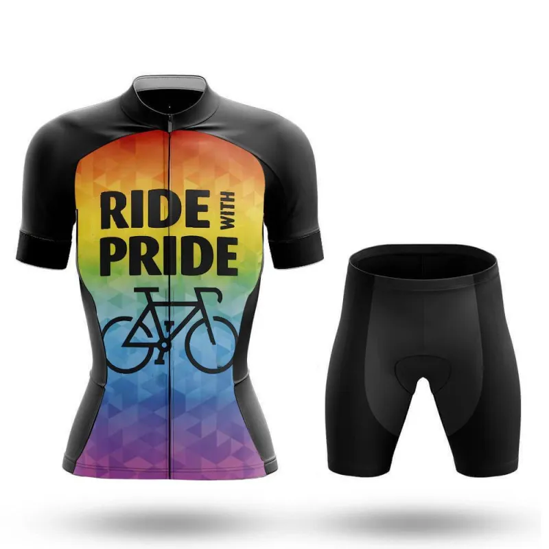 Ride With Pride Women's Short Sleeve Cycling Kit sold by RSSC Sports
