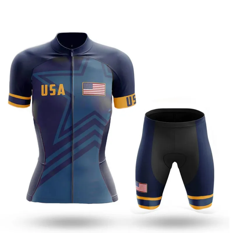 USA Women's Short Sleeve Cycling Kit sold by RSSC Sports
