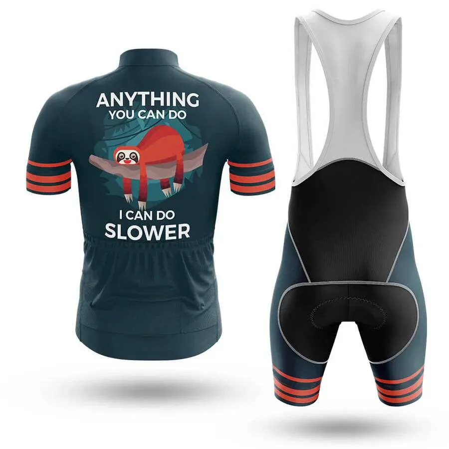 Sloth Can Do Slower Men's Short Sleeve Cycling Kit sold by RSSC Sports product image thumbnail 2