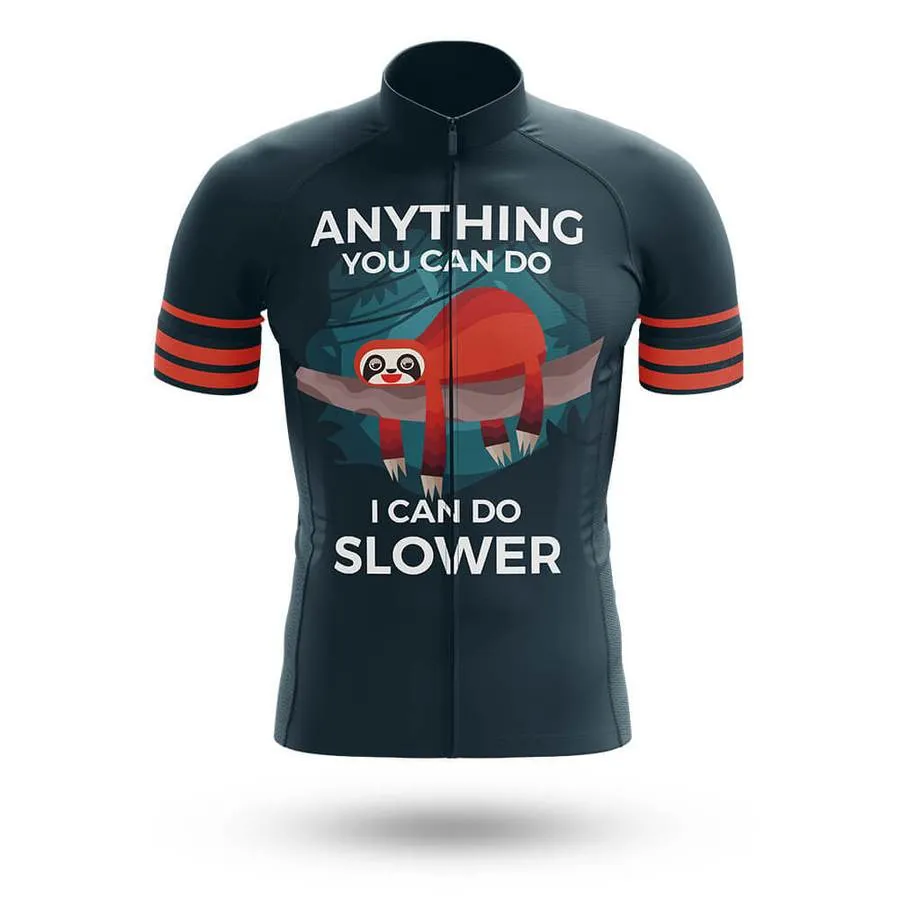 Sloth Can Do Slower Men's Short Sleeve Cycling Kit sold by RSSC Sports product image thumbnail 3