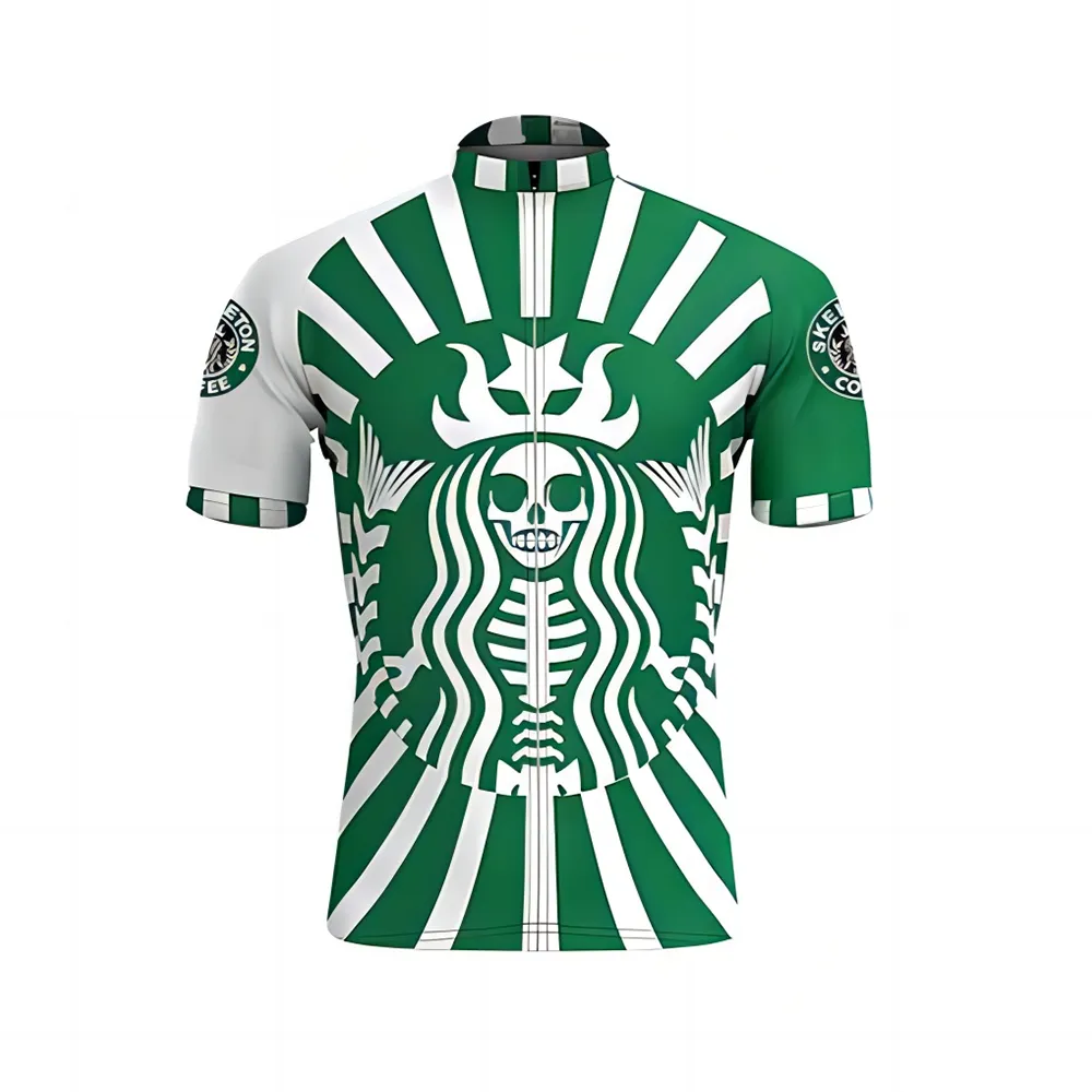 Skeleton Coffee Men's Short Sleeve Cycling Kit sold by RSSC Sports product image thumbnail 3